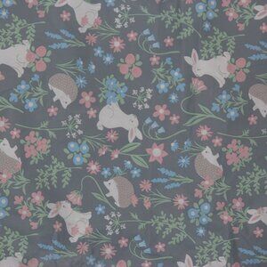 Spring Floral Wildlife Tablecloth